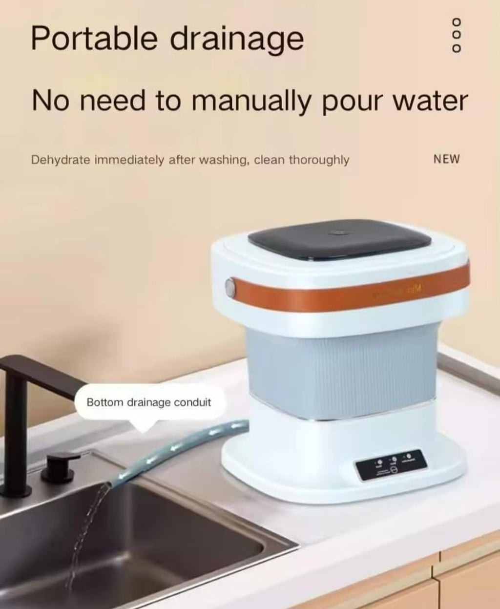 CONJEX Mini Washing Machine™ By GENZCART®