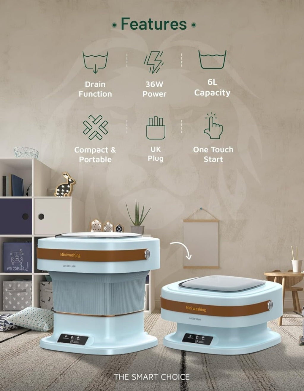 CONJEX Mini Washing Machine™ By GENZCART®