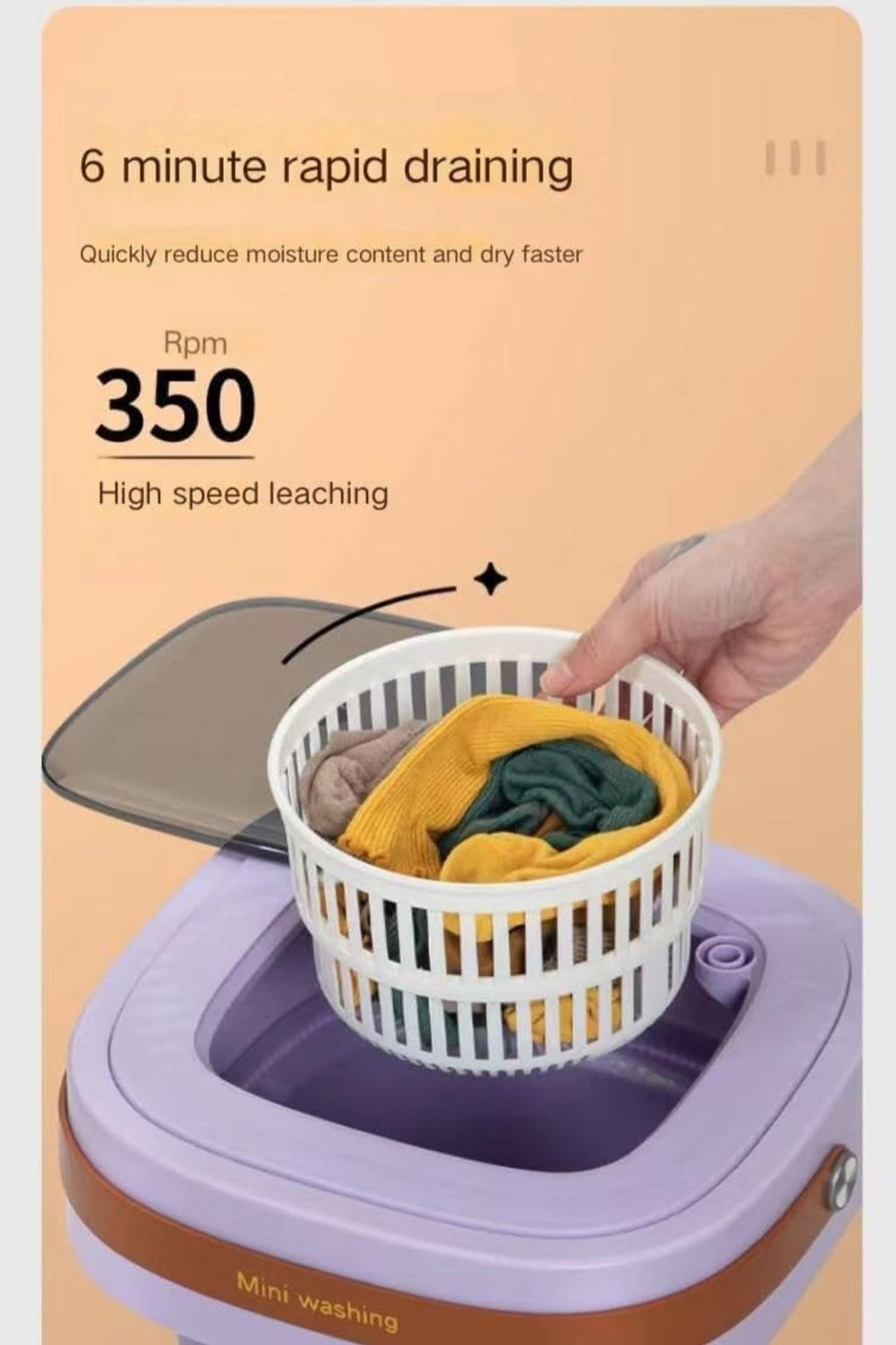 CONJEX Mini Washing Machine™ By GENZCART®
