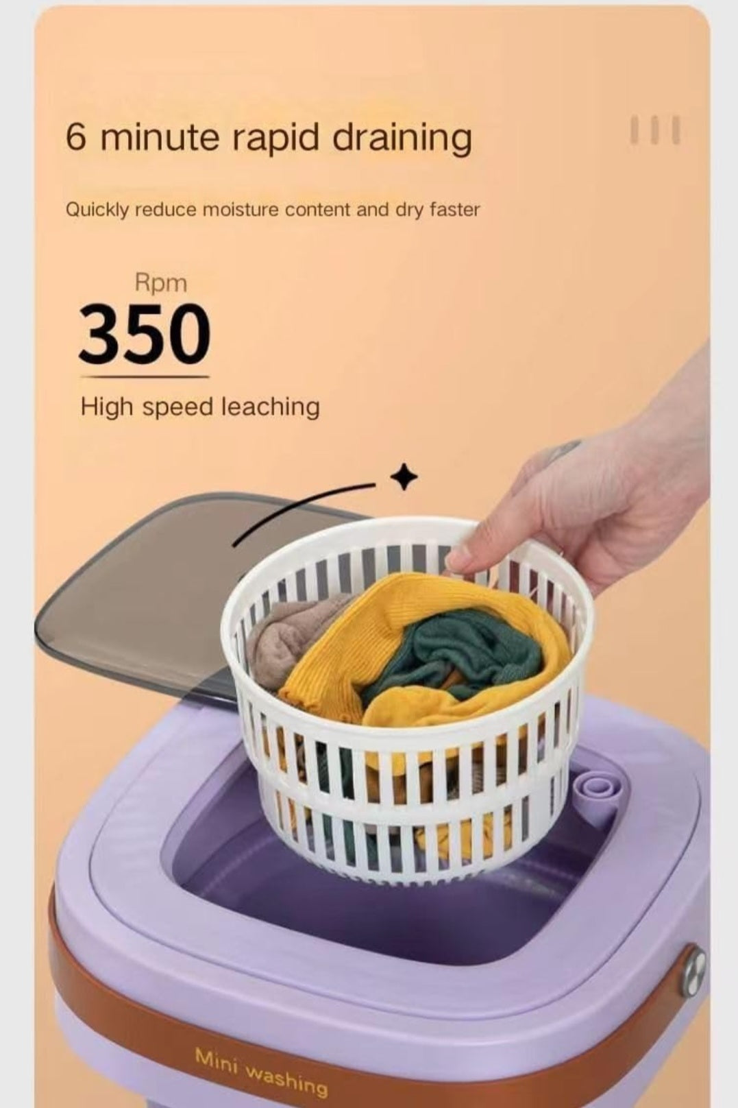 CONJEX Mini Washing Machine™ By GENZCART®